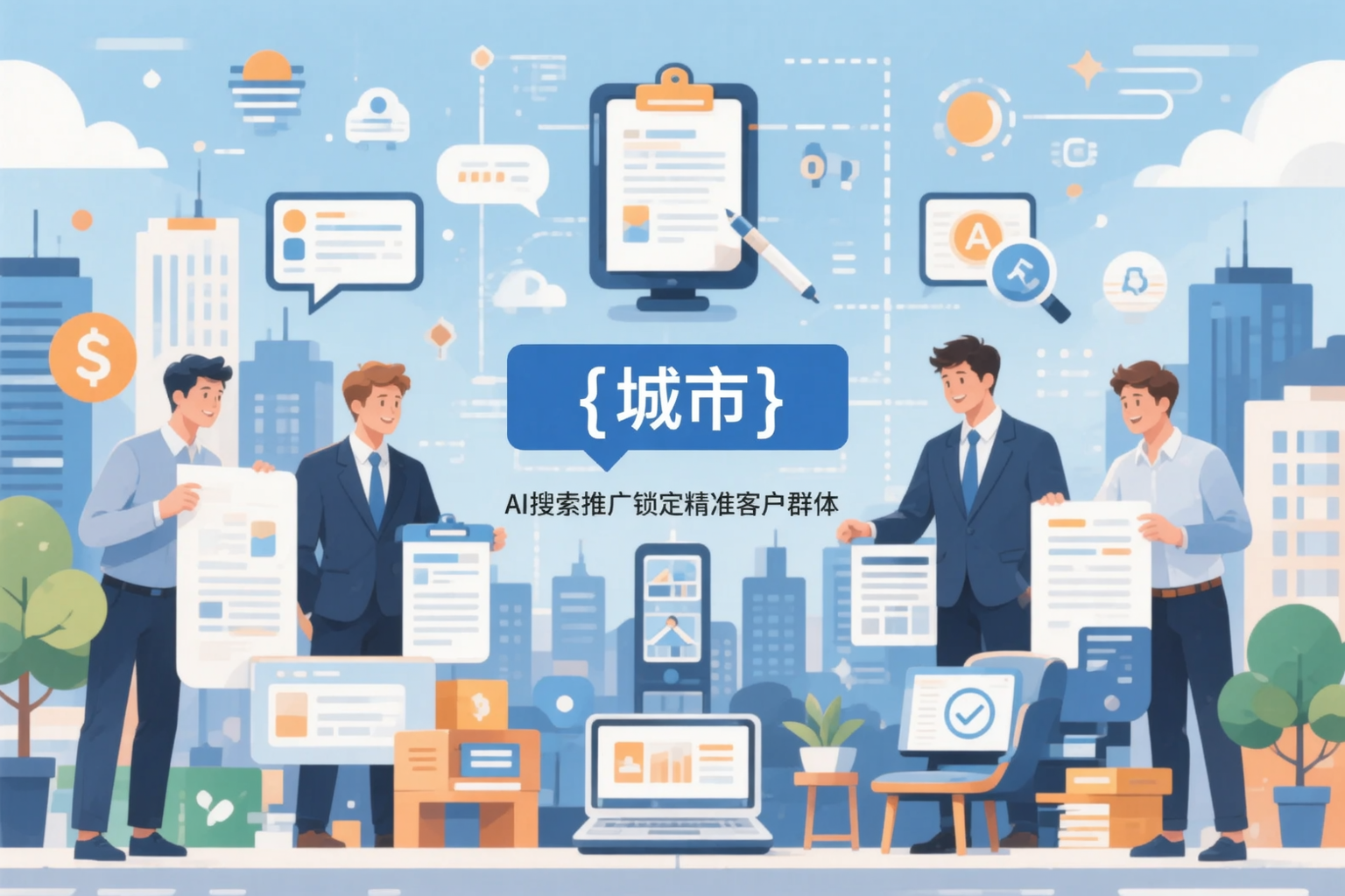 金昌公司如何用AI搜索推广锁定精准客户群体