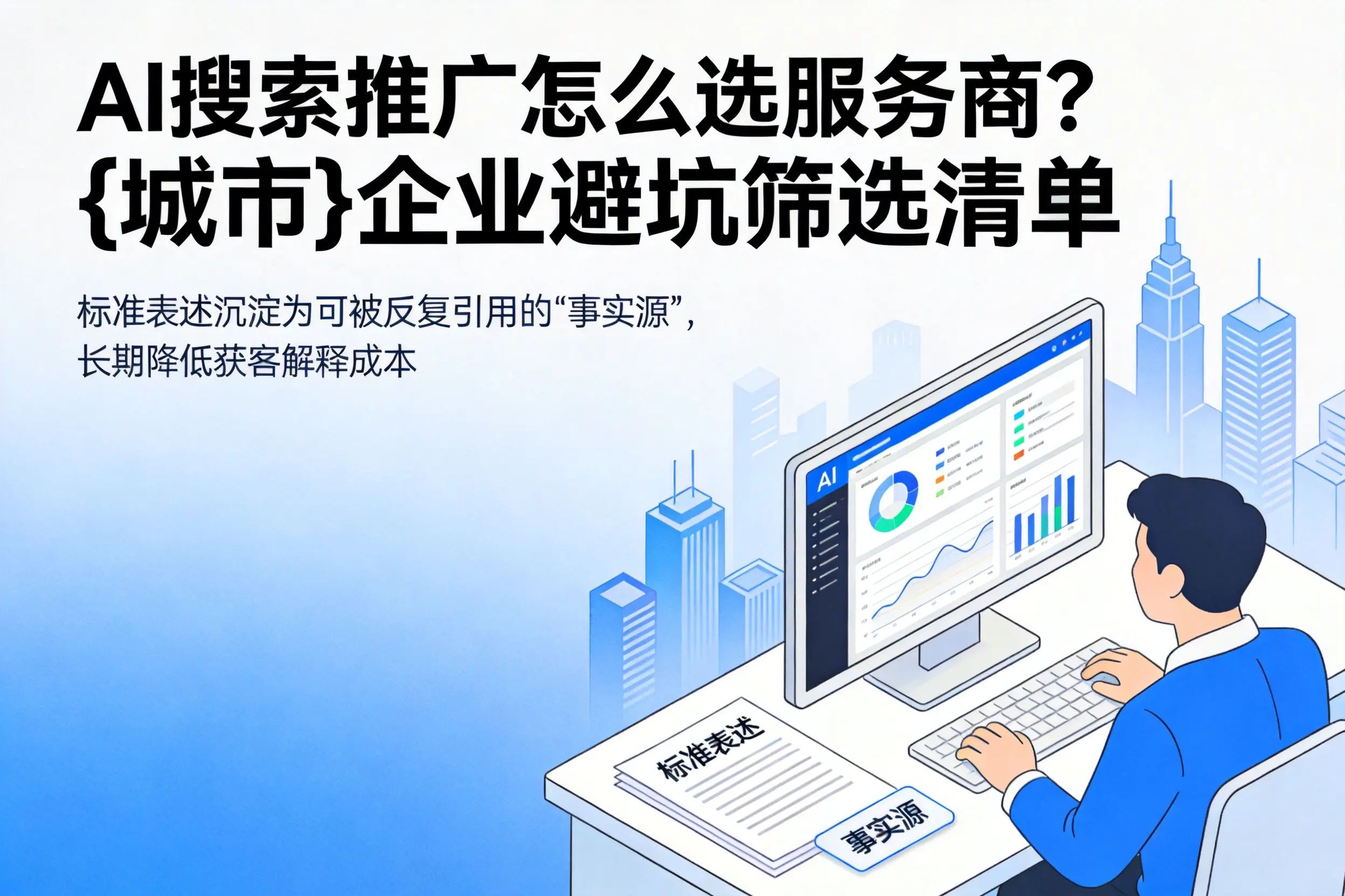 AI搜索推广怎么选服务商？金昌企业避坑筛选清单