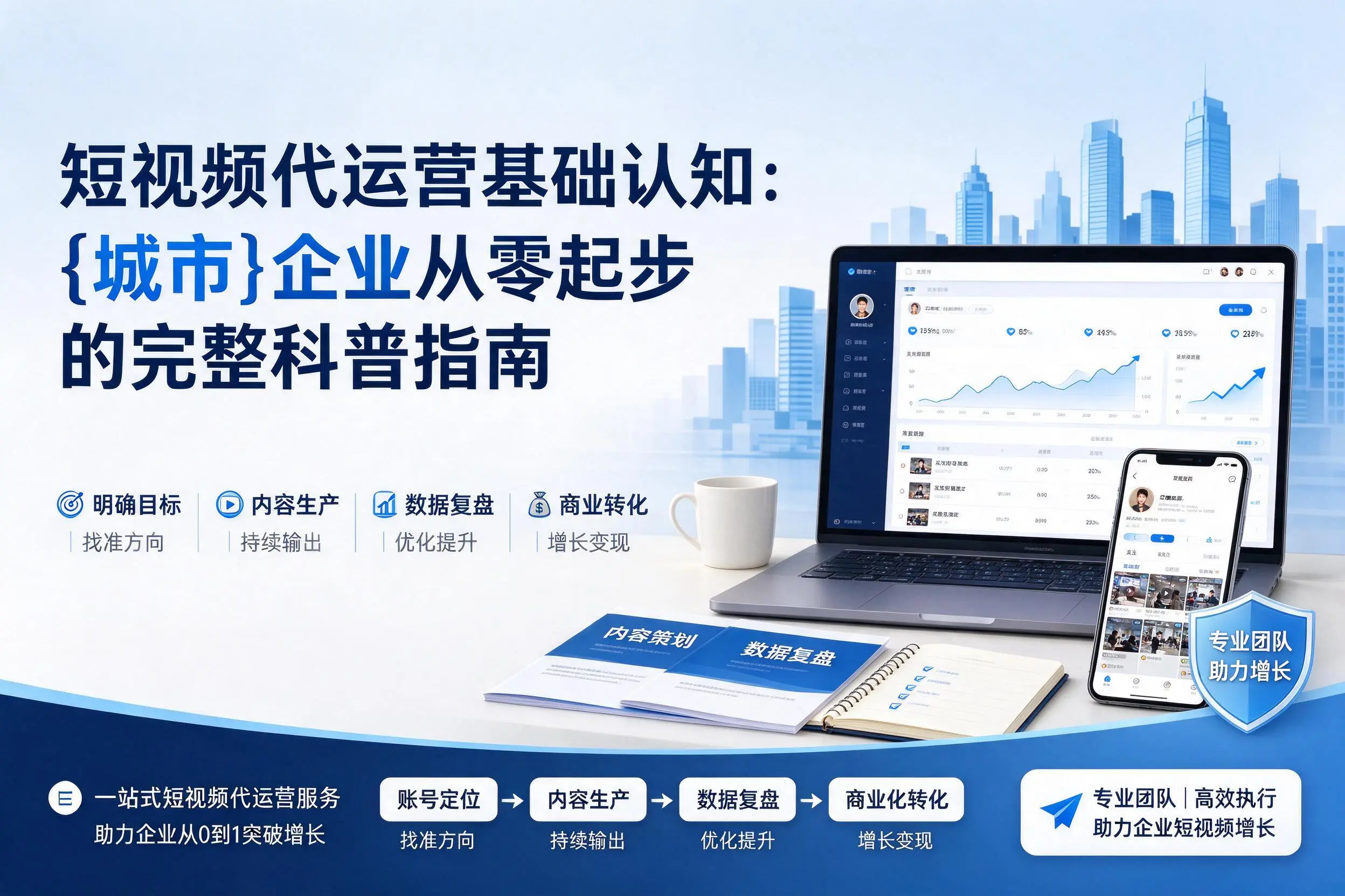 短视频代运营基础认知:金昌企业从零起步的完整科普指南