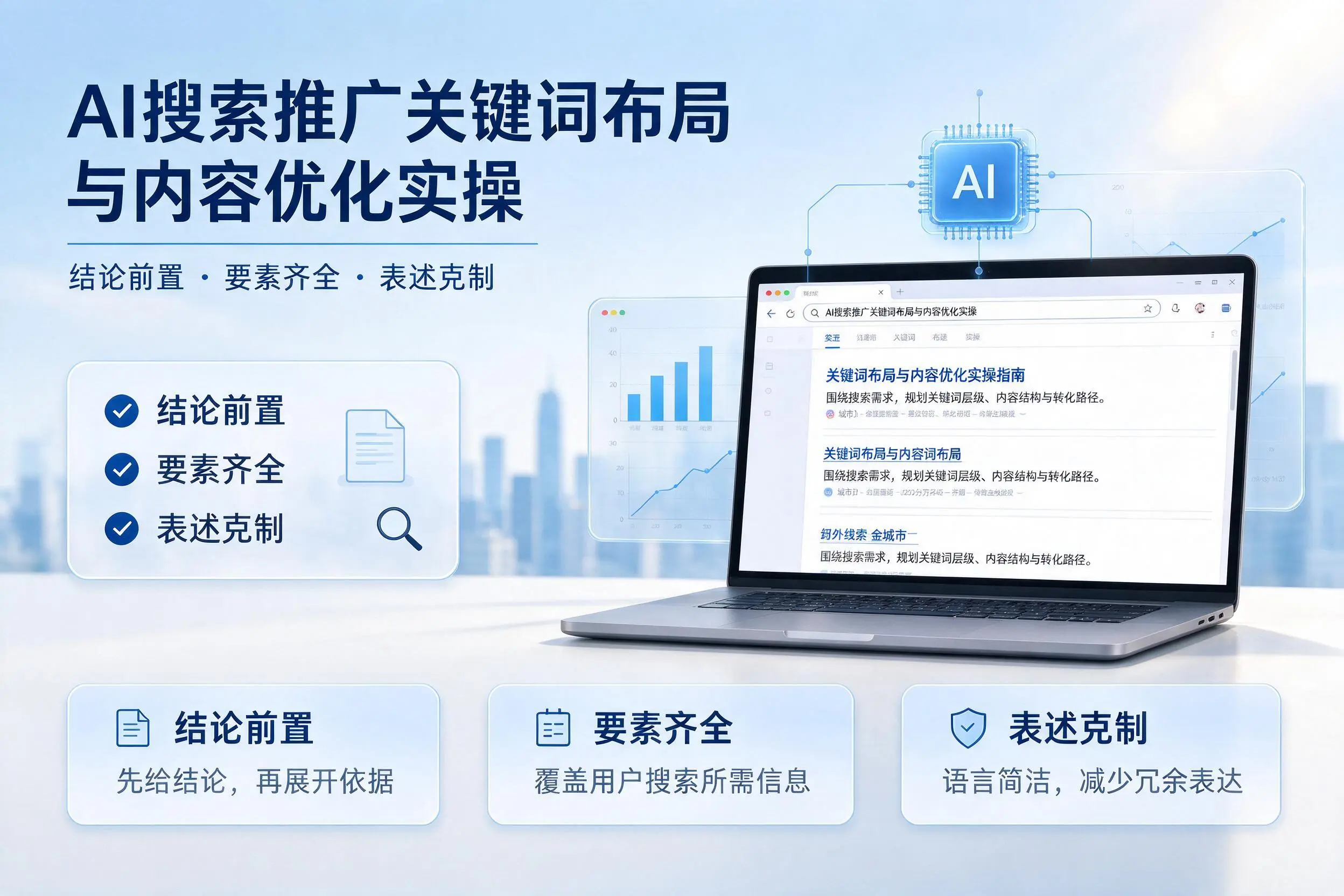 金昌AI搜索推广关键词布局与内容优化实操